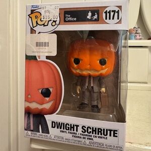 POP! The Office: Dwight Schrute With Pumpkinhead